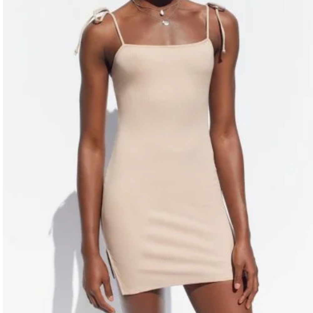 Urban Outfitters Finn Tie Shoulder Mini Dress